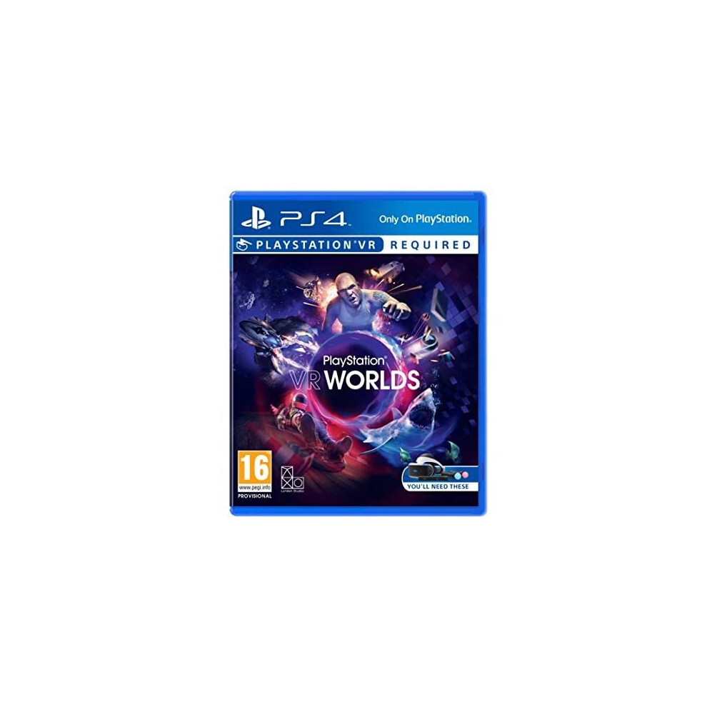 Playstation Sony Ps4 Game Vr Worlds.