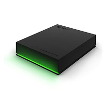 Seagate Game Drive for Xbox, 4TB, External Hard Drive Portable, USB 3.2 Gen 1, Black with built-in green LED bar, Xbox Certified, 2 year Rescue