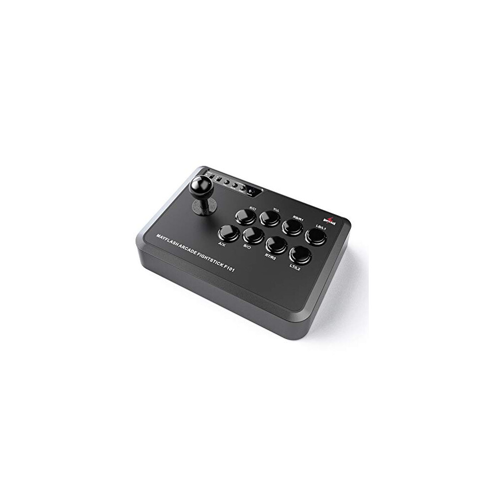 Photos - Game Controller MAYFLASH Arcade Stick F101 for Nintendo Switch/PC/PS3/Android/Neogeo Mini/SEGA MEGA Drive/Genesis