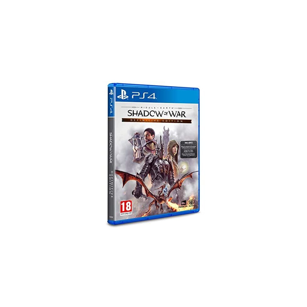 Middle Earth: Shadow Of War Definitive Edition (Ps4) 5051892213912