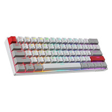 NEWMEN GM610 60% Gaming Keyboard Wired & Wireless Mechanical Keyboard Bluetooth Hotswap 61 Keys Anti-Ghosting with Extra Keycap Set,RGB Backlit,