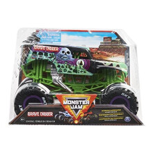 Monster Jam Official 1:24 Die-Cast Monster Truck - Random Model (Styles Vary), Working Suspension & Realistic Details