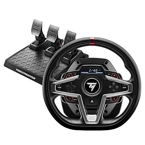Thrustmaster Thrustmaster T248 Racing Wheel and Magnetic Pedals, PS5, PS4, PC, HYBRID DRIVE