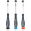 Topcloud Screwdriver Kit for Nintendo Switch Triwing Cross Wing Precision Screwdriver Repair Tool Set Compatible for Switch Joy Con Controller(3 1