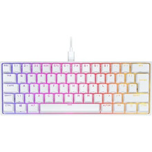 Corsair K65 RGB MINI 60% Mechanical Gaming Keyboard (Customisable RGB Backlighting, CHERRY MX Red Mechanical Keyswitches, PBT Double-Shot Keycap