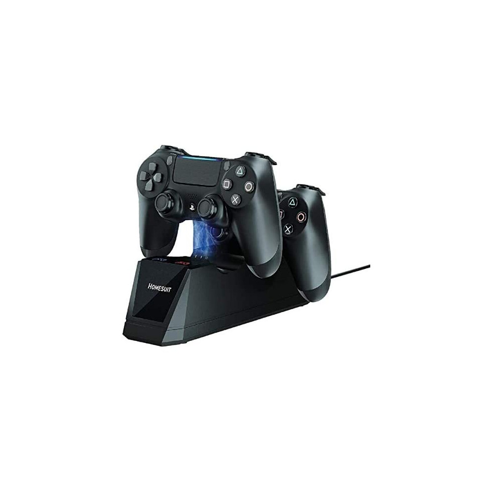 Homesuit Compatible with USB PS4 Controller Charging Docking Station Stand for Sony Playstation 4 PS4,PS4 Slim,PS4 Pro Controller