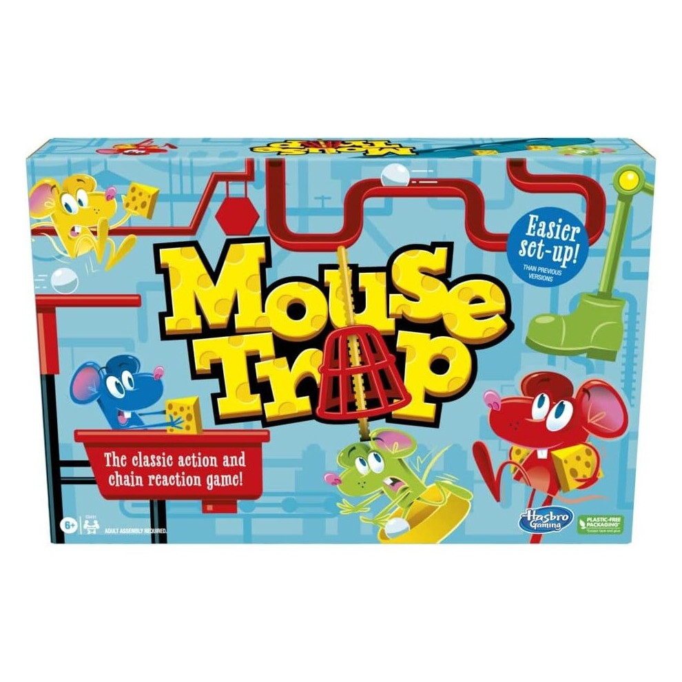 Hasbro Mousetrap Board Game 2018 Board Games