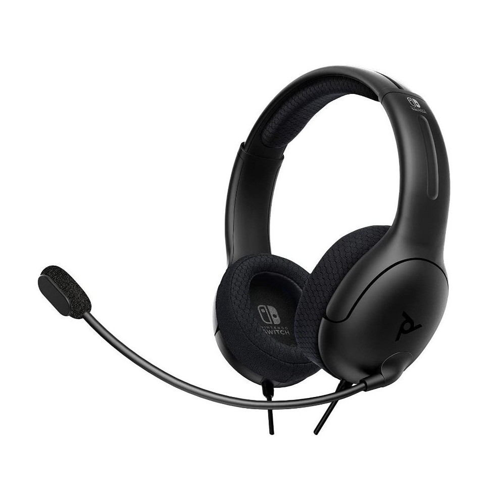 Pdp Lvl40 Wired Stereo Headset For Nintendo Switch - Tabletop Miniatures Wargame Black 708056067762