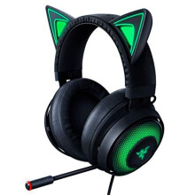 Razer Kraken Kitty RGB USB Gaming Headset: THX 7.1 Spatial Surround Sound - Chroma RGB Lighting - Retractable Active Noise Cancelling Mic - Ligh
