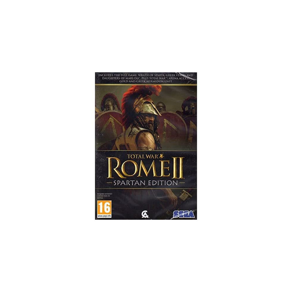 Total War Rome Ii - Spartan Edition Pc Dvd 5055277026647