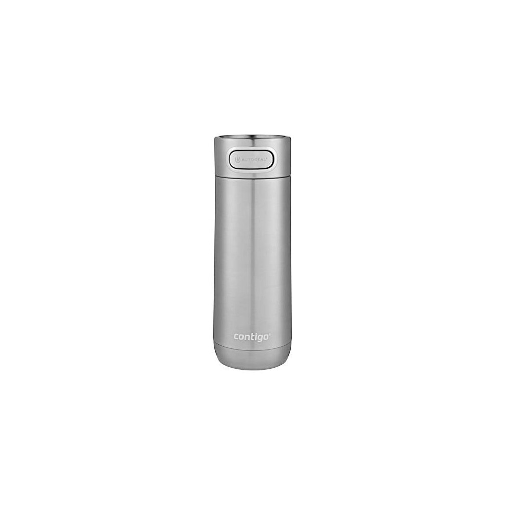 Contigo 2063408 Luxe AUTOSEAL Vacuum Travel Spill-Proof Coffee Mug with Stainless Steel THERMALOCK Double-Wall Insulation