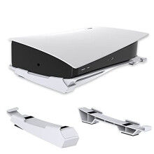 NexiGo PS5 Accessori Supporto Orizzontale, [Design Minimalista], Supporto Base PS5, Compatibile con Playstation 5 Disc & Digital Editions, Bianco