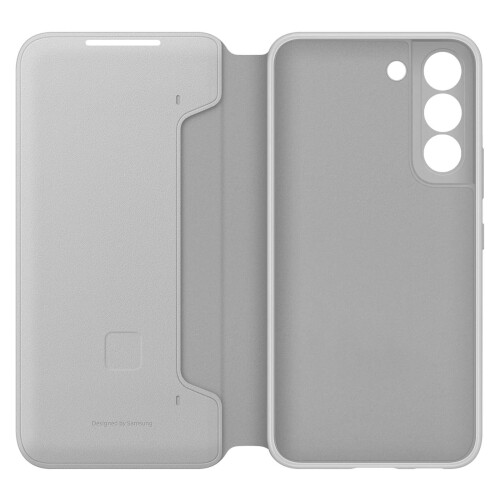 Samsung Case Original Galaxy S22 Plus LED Display Card Holder Smart LED Cover black 1