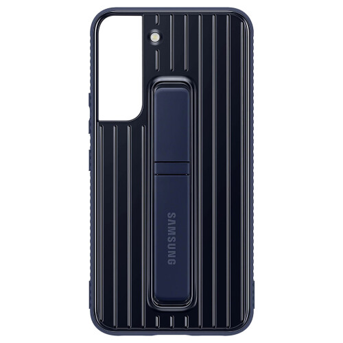 Samsung Case Galaxy S22 Plus Support Stand Original Protective Standing Cover dark blue