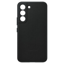 Samsung Galaxy S22 Plus Leather Cover Black - EF-VS906LBEGWW