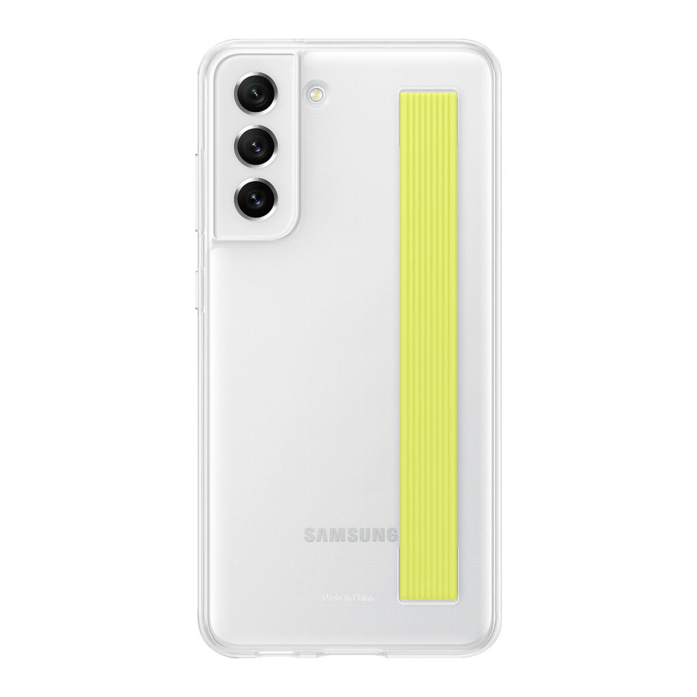 Case For Samsung Galaxy S21 Fe Original Slip Strap Cover - Clear 8806092653252