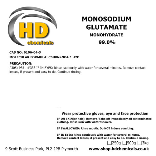 (250g) Monosodium Glutamate MSG Food Grade Flavour Enhancer 2