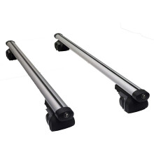 Roof Bars (in Ali) to fit Volvo V50 Estate(5 door)(04-12) For Cars With Raised Running Rails