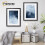 (A4 Pic (A3 Frame)) Dark Grey Picture Frame Photo Frames With White Mount Wall Art Hanging Frame Home Decor Frame 8