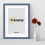 (A4 Pic (A3 Frame)) Dark Grey Picture Frame Photo Frames With White Mount Wall Art Hanging Frame Home Decor Frame 2