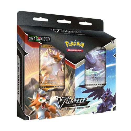 Pokémon Pokemon TCG: Lycanroc V / Corviknight V Battle Deck - One At Random Bundle