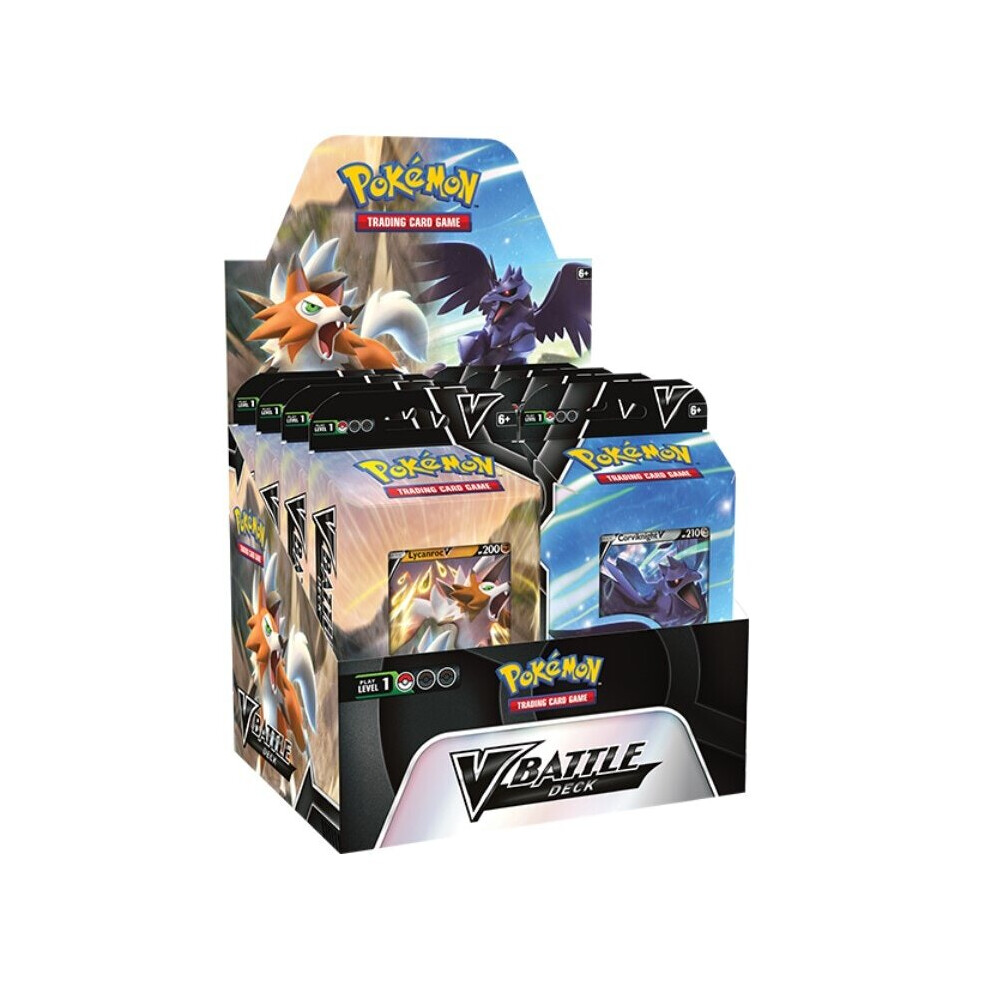 Pokémon Pokemon Tcg: Lycanroc V / Corviknight V Battle Deck - One At Random