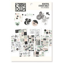 Carpe Diem A5 Beautiful Sticker Tablet