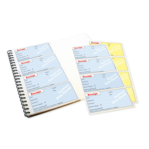 Pukka Pad Receipt Book - Pack of 5 2