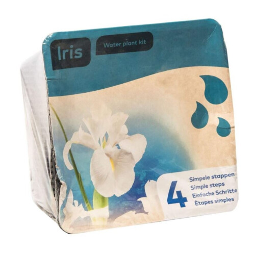 (Blue) Moerings Waterplants Complete Pond Kit for Iris 2