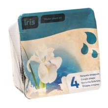 (White) Moerings Waterplants Complete Pond Kit for Iris