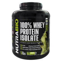 NutraBio, Whey Eiwit Isolaat, Alpine Vanille, 5 lb (2.268 g)