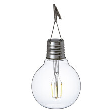 Smart Garden Solar Powered Eureka Vintage Lightbulb Retro Hanging Light