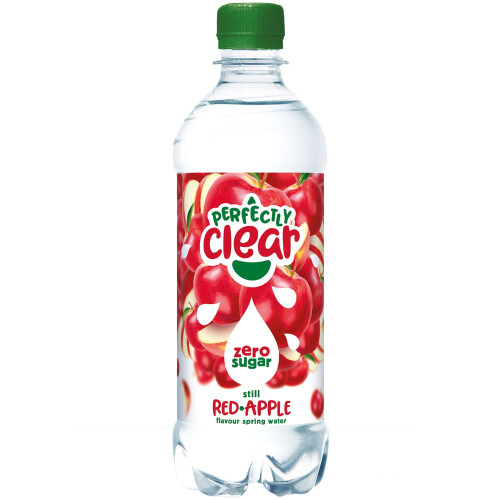Perfectly Clear Still Red Apple Flavoured Water - 12x500ml