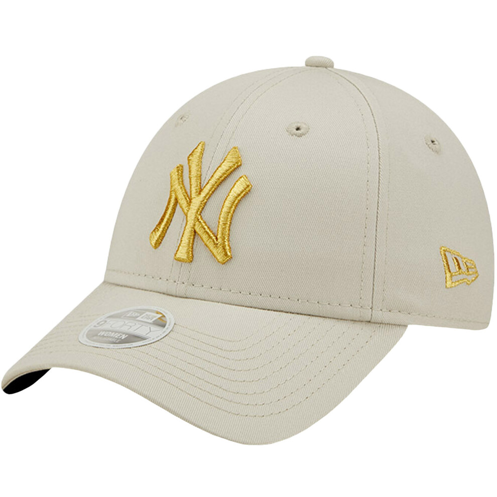 New Era New York Yankees MLB League Essentials 9FORTY Baseball Cap Hat - White