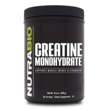 NutraBio, mikronisiertes Kreatin-Monohydrat, 10,6 oz (300 g)
