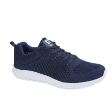(11 UK) Dek Freeway Superlight Unisex Adult Trainer Textile Mesh Lace Sneakers Navy