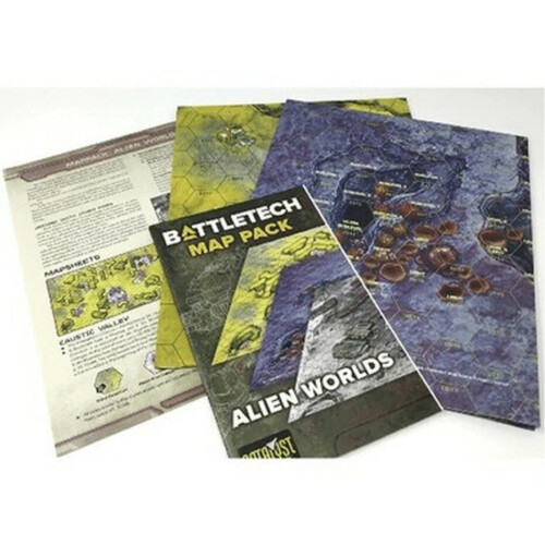 BattleTech Alien Worlds Map Pack - Board Game