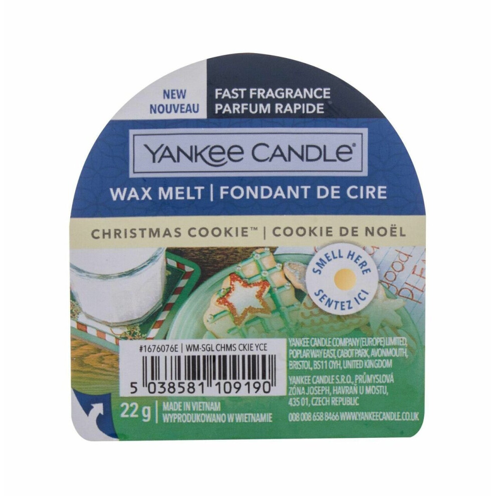 Yankee Candle 22g Christmas Cookie, scented wax