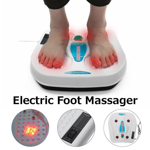 Electric Foot Massager Machine Vibration Infrared Therapy Blood