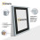 (A3 Pic (A2 Frame)) Light Grey Picture Frame Photo Frames With Black Mount Wall Art Hanging Frame Home Decor Frame 4