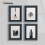 (A5 Pic (A4 Frame)) Dark Grey Picture Frame Photo Frames With Black Mount Wall Art Hanging Frame Home Decor Frame 10
