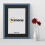 (A3 Pic (A2 Frame)) Dark Grey Picture Frame Photo Frames With Black Mount Wall Art Hanging Frame Home Decor Frame 3