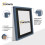 (A3 Pic (A2 Frame)) Dark Grey Picture Frame Photo Frames With Black Mount Wall Art Hanging Frame Home Decor Frame 4