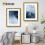 (A2 Pic (A1 Frame)) Gold Picture Frame Photo Frames With White Mount Wall Art Hanging Frame Home Decor Frame 12