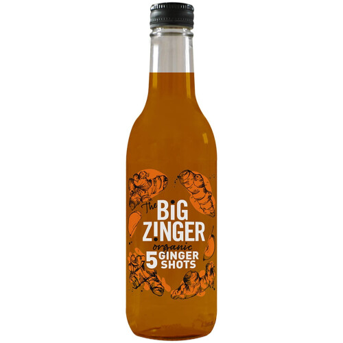 James White Drinks Big Zinger Ginger - 6x330ml