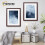 (A2 Pic (A1 Frame)) Mahogany Picture Frame Photo Frames With White Mount Wall Art Hanging Frame Home Decor Frame 9