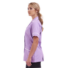 (Lylic, 10) Ladies Round Collar Healthcare Tunic Size 8 to 26