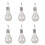 Smart Garden Products Smart Garden Outdoor Solar Powered Eureka Lightbulb Hanging Light 6pck 1