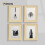 (A2 Pic (A1 Frame)) Pine Picture Frame Photo Frames With Ivory Mount Wall Art Hanging Frame Home Decor Frame 9