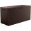 Keter Outdoor Plastic Garden Storage Box Emily Keter Chest Brown 1